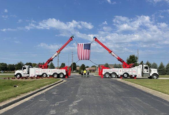 9.11.21 - G.H. Herrmann Funeral Home & Cemetery Remembering & Honoring those killed in the terror attacks.