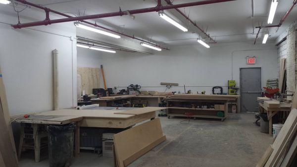 Our woodworking shop