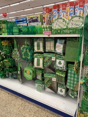 St Patrick's decors