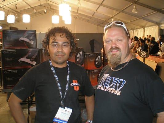 On the OVERHAULIN' set with Rob Richardson of CMT's TRICK MY TRUCK