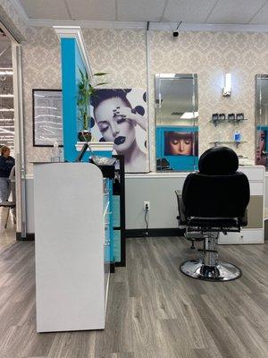 Salon and price page