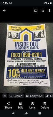 Inside Out Cleaning Services