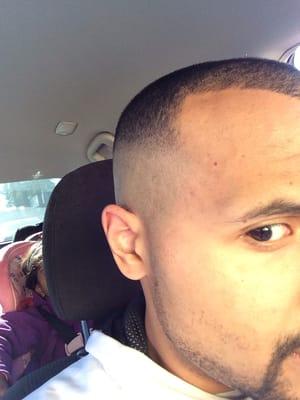 Never a better bald fade! Only the best here!