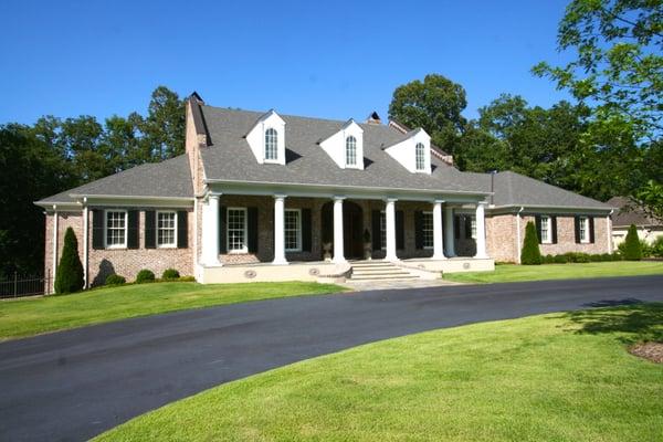 Greek Revival Home designed for Tuscaloosa, AL clients. To see more of my designs , visit my website: wmbrianjernigan.com