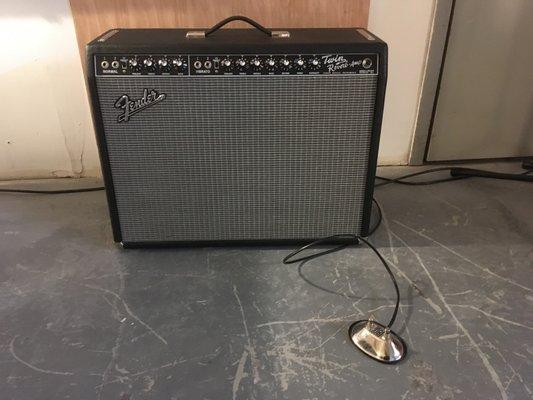 Room A - Fender '65 Twin Reverb Reissue guitar combo amp (85w tube)