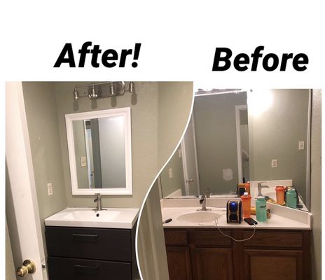 Bathroom remodel