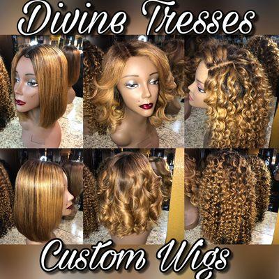 Custom Wigs install,color, and style by DT