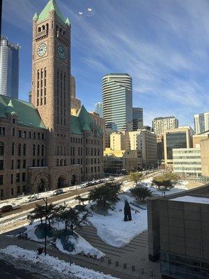 View from main trading floor