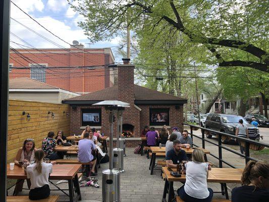 Patio is open!