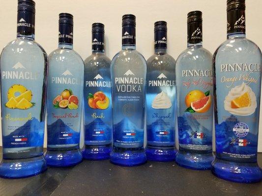 Pinnacle vodka flavors *    *more flavors available