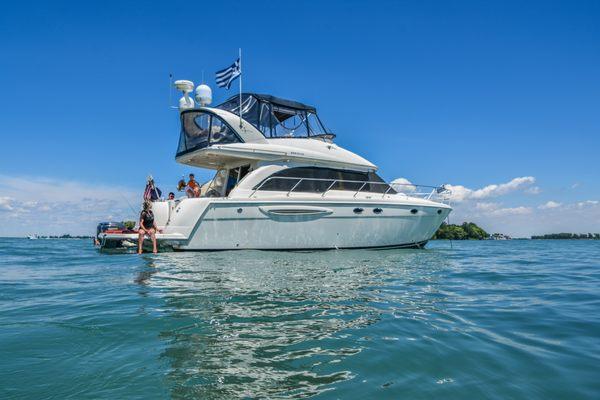 Our 41' Meridian at anchor