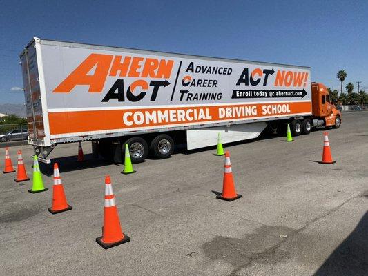 Ahern ACT's Class A CDL Program is 5-week training program in Las Vegas, NV.