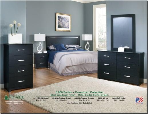 New bedroom set we carry made in the USA for only $549 5 piece set