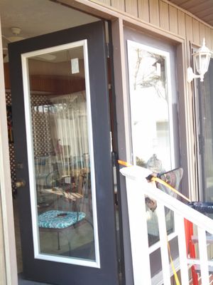 Replaced Glass in French Doors