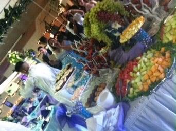 My amazing candy table