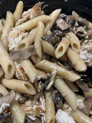 Chicken piccata with mushrooms & capers