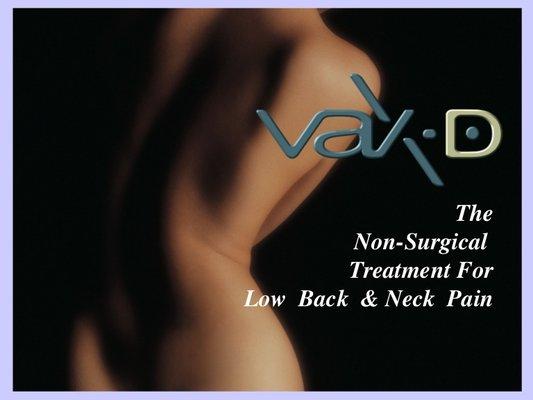 VAX-D is the gold standard in decompression traction. It is the standard by which all other decompression tables are measured.