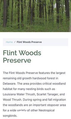 Flint Woods Preserve