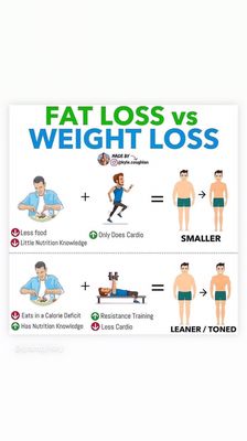 Fat Loss vs. Weight Loss