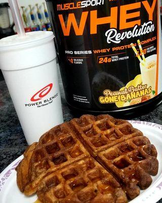 Power blendz the fitness fuel&protain waffle