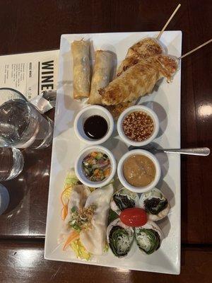 Appetizer sampler- yummy