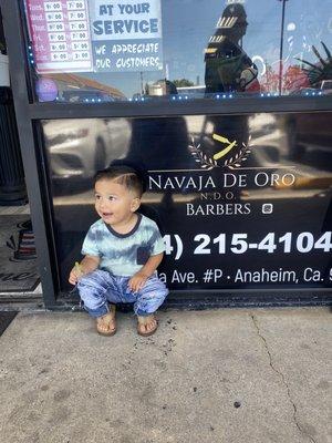 Ignore the bad reviews they were awesome! cut my sons hair and was so patient and attentive to him highly recommend.