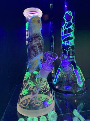 UV Reactive Waterpipes