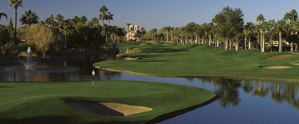 The Phoenician golf course in Phoenix, AZ one of the top resort courses in the valley.