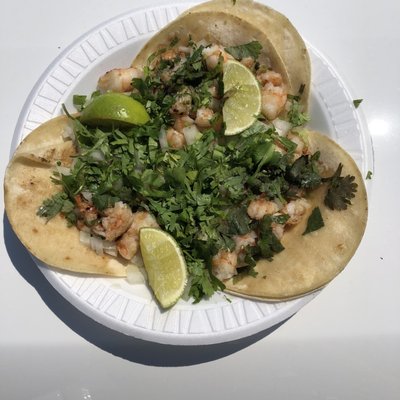 Shrimp tacos