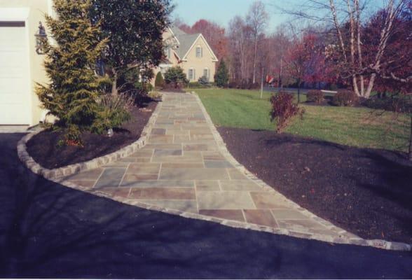 Front entrance to a home in maple glen