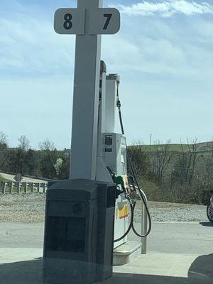 It's a gas pump