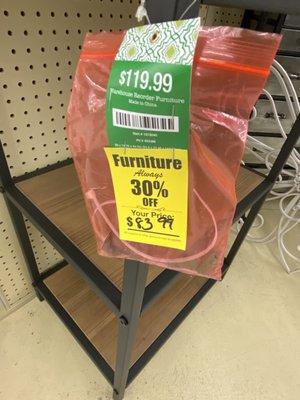 This price for a shelf...