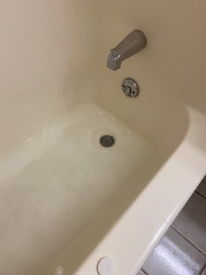 Tub not draining