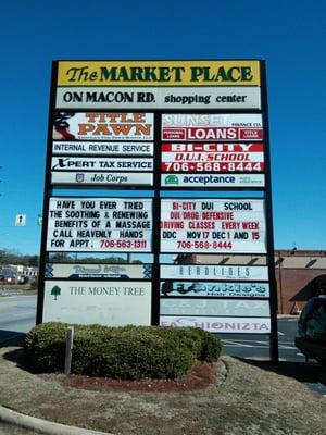 Market Place Shopping Center on Macon Road