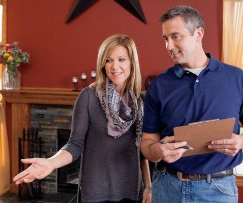 We offer free in-home measurements and can even bring some samples for you to view in your home. Call today to schedule!