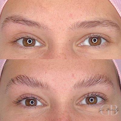 Brow lamination