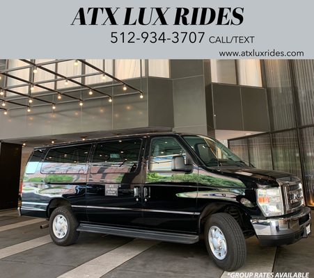 ATX Lux Rides Shuttle Service