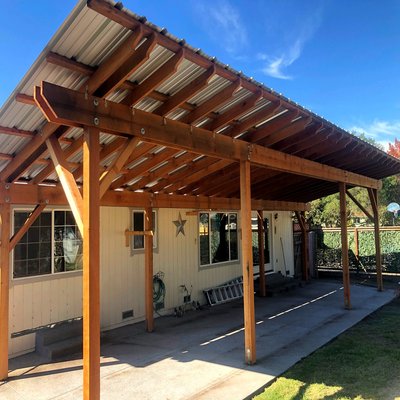 Pergola in Windsor, CA by DeWitte Construction