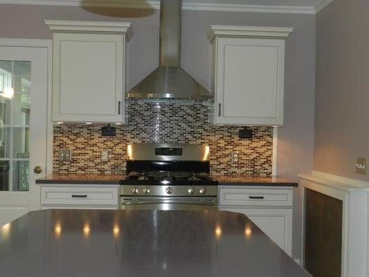 Detail of kitchen remodeling