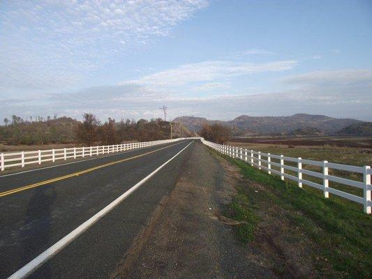 PVC Rail Fence