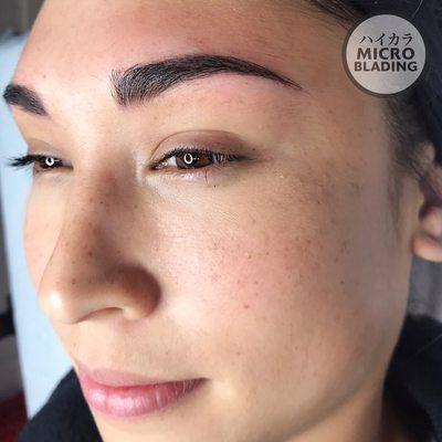 2nd session microblading