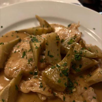 Chicken with Artichoke Hearts