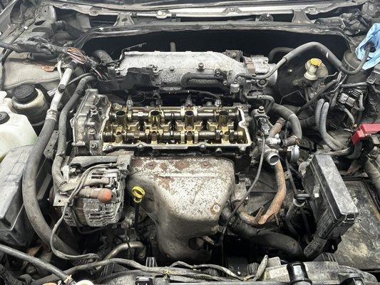 Nissan Altima Engine (Pre-Rebuild)