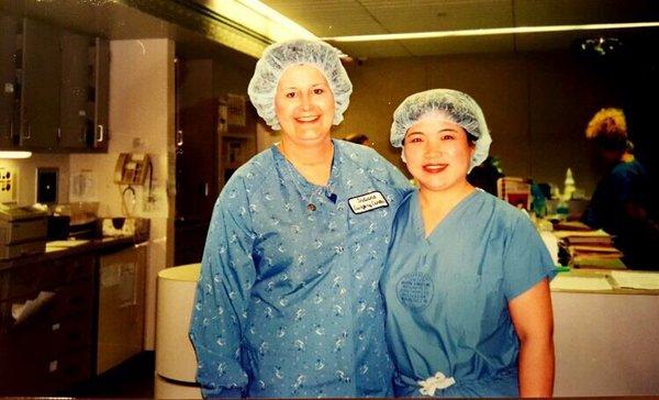 Dr. Liu at Chicago cosmetic & plastic surgery Institute in 1996.