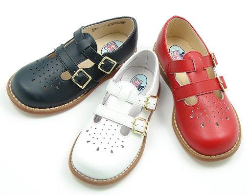 Our selection of fine children's shoes is second to none in the Charleston area.  We'll properly size and fit your child.