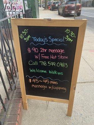 Affordable and awesome special.