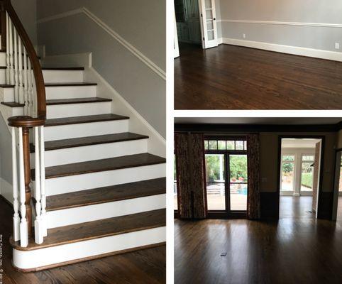 A Sand and Finish project recently completed by us in beautiful Sandy Springs