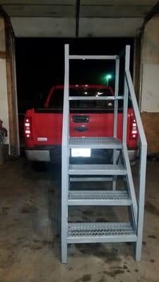 Custom step ladder