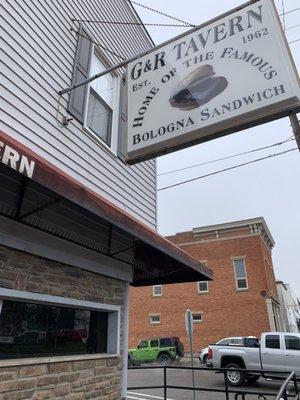 Tavern signage