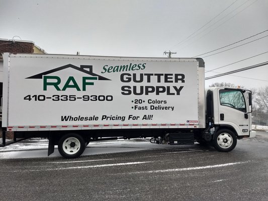 RAF Seamless Gutter Supply